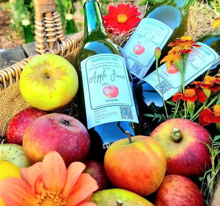Introducing: Heathfield Farm apple juice